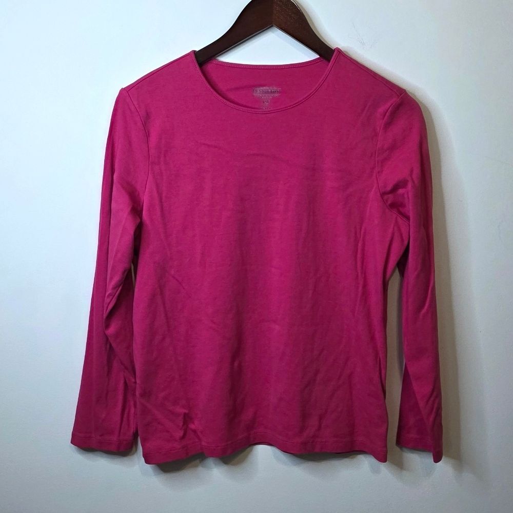 Pendleton Pink 3/4 Sleeve Top Size Large Petite